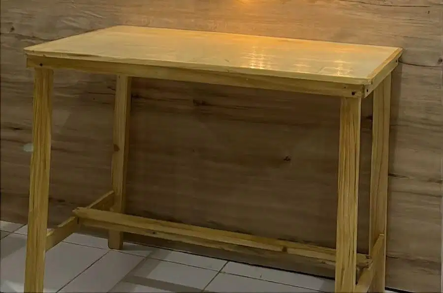 Meja kayu jati belanda