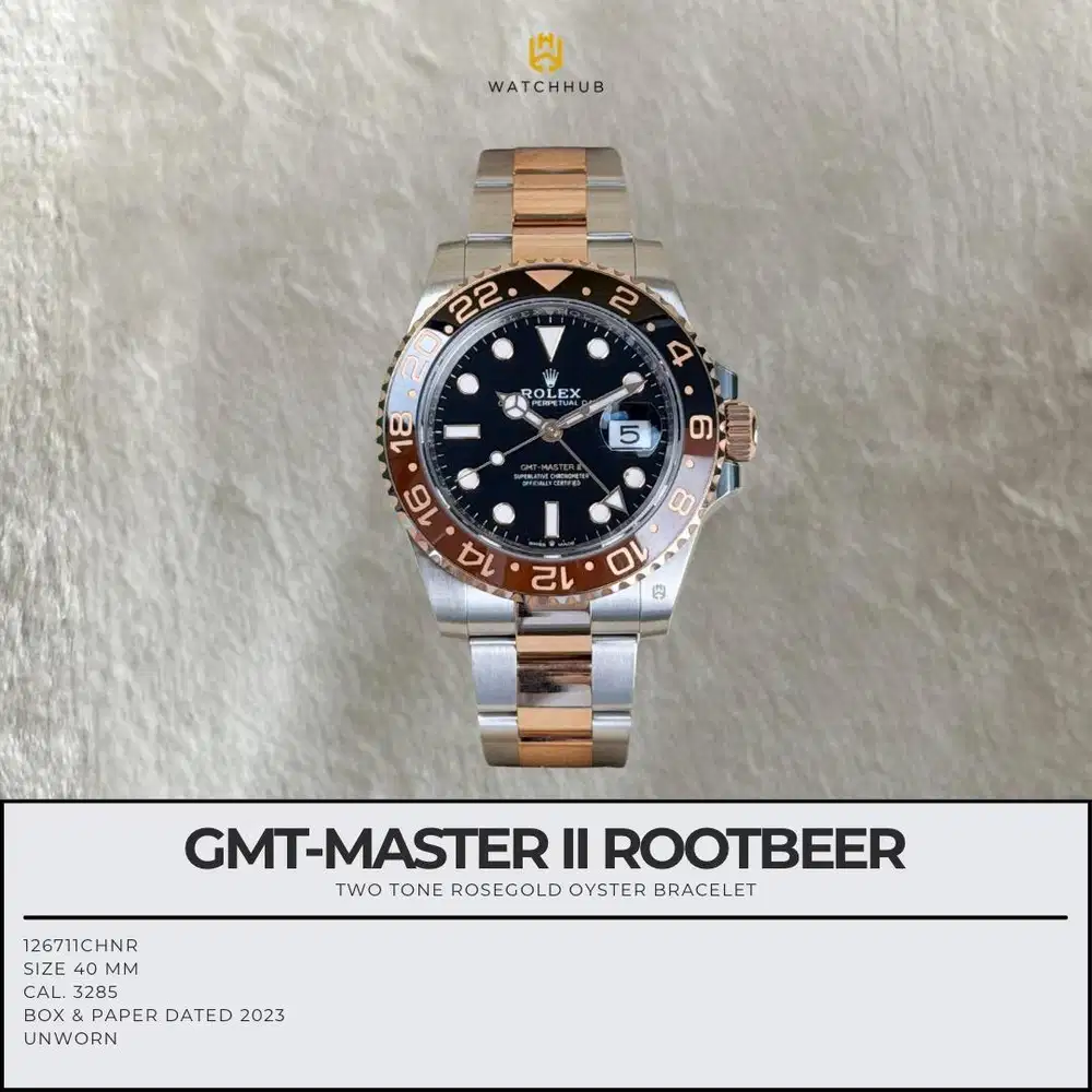 Rolex GMT-MASTER II Rootbeer 126711CHNR