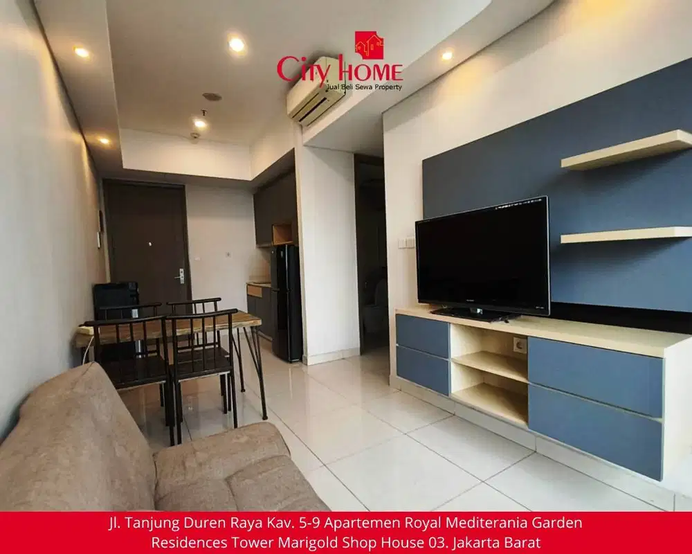 Disewakan Apartemen 3 BR Furnished di Taman Anggrek Residences