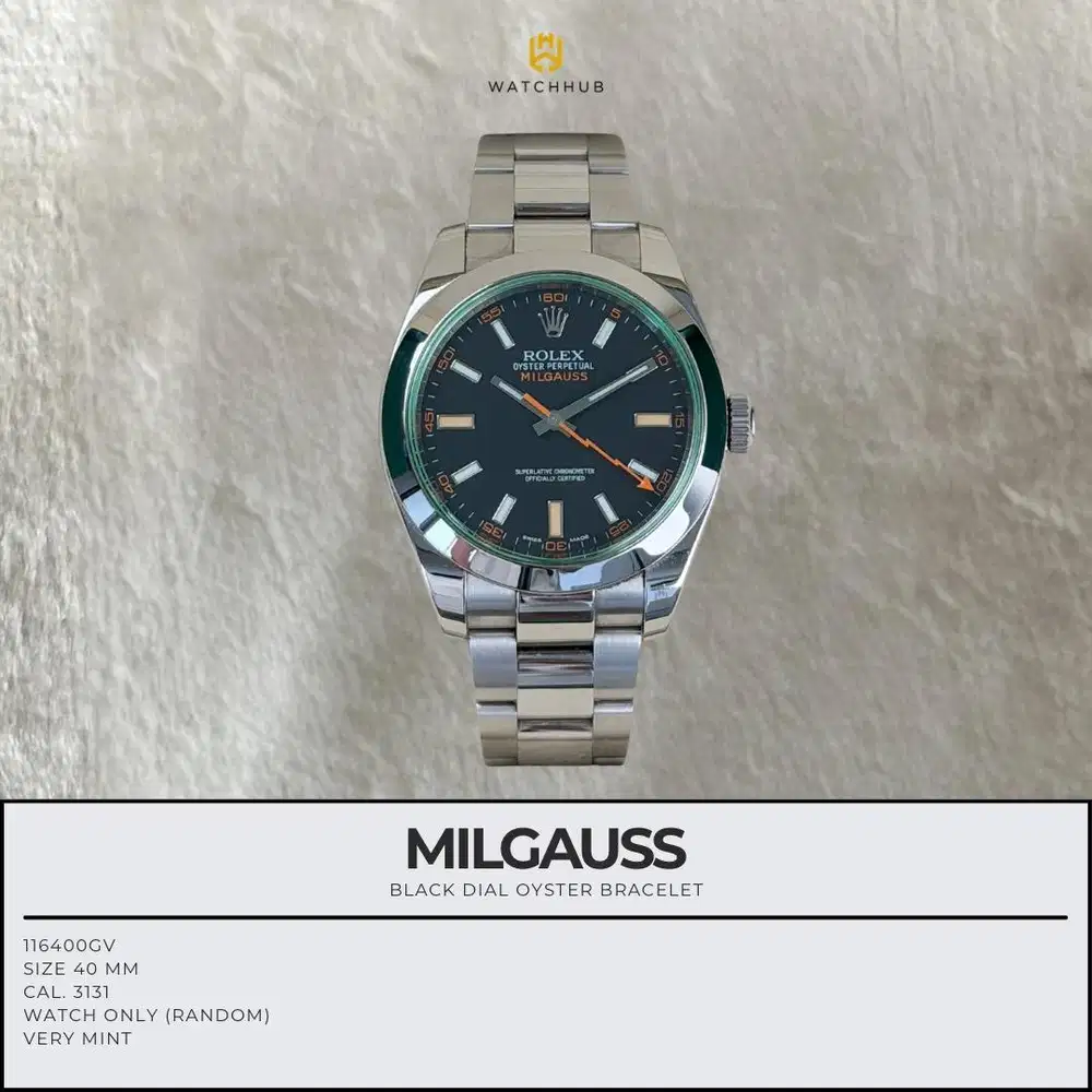 Rolex Milgauss 116400GV