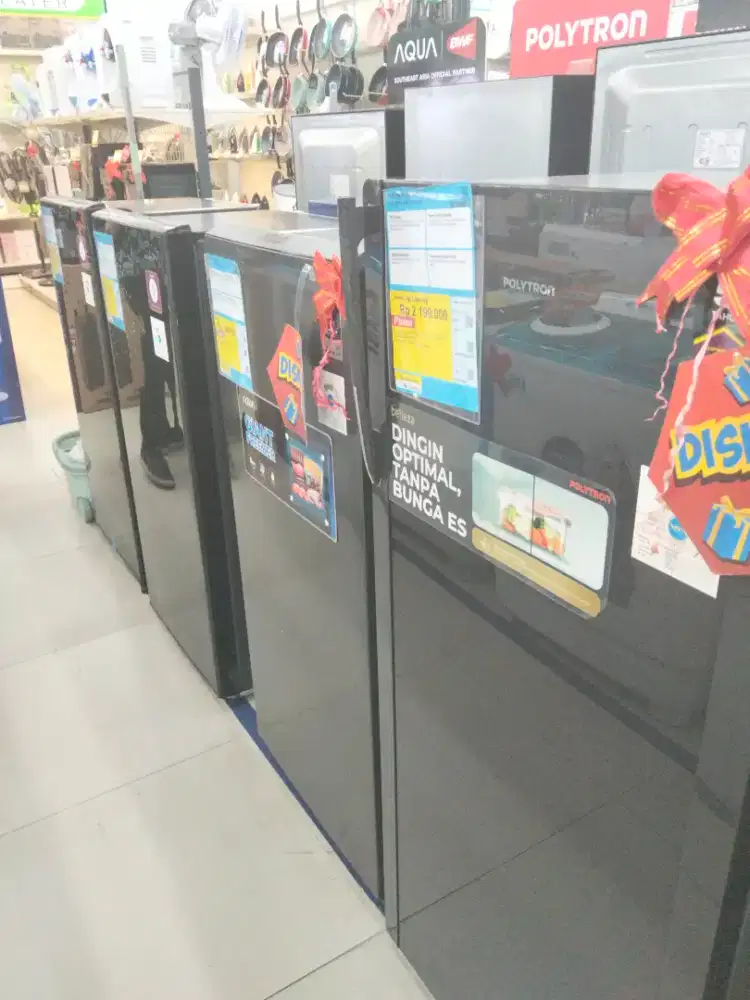 KULKAS 1 PINTU BISA CICILAN