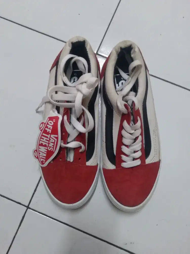Vans oldschoold red uk 39