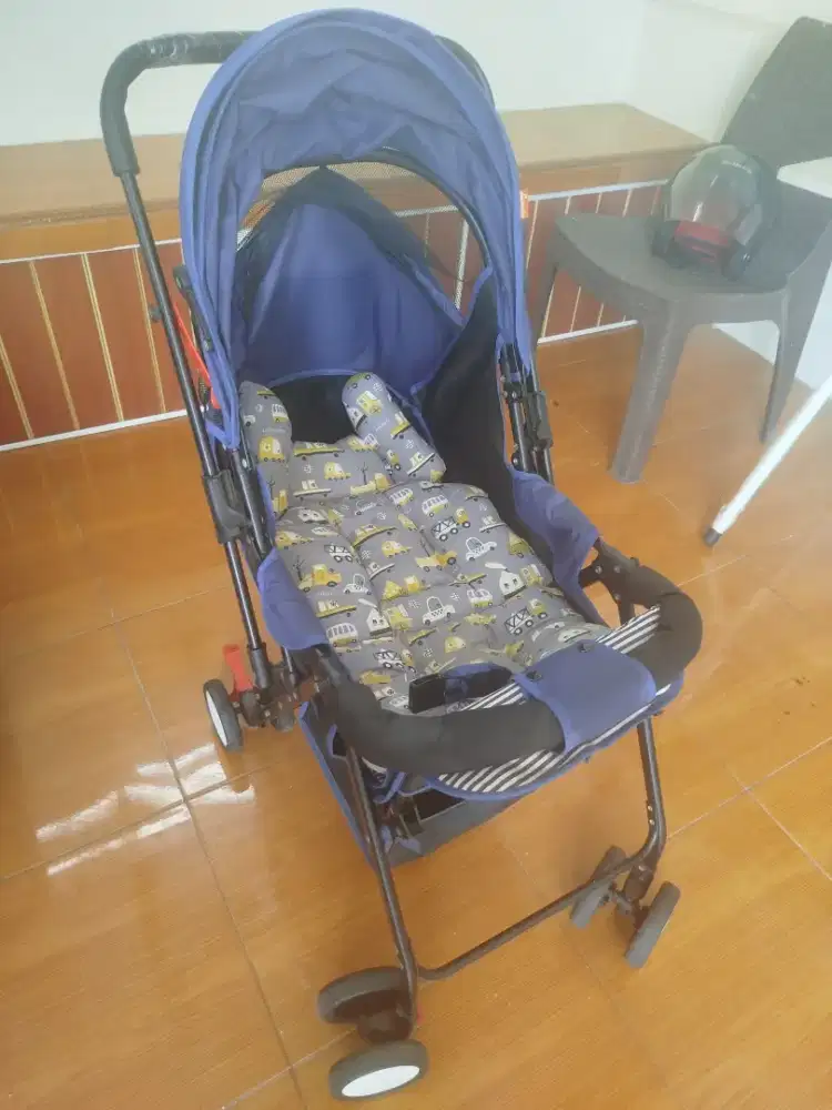 Stroller baby roda 4
