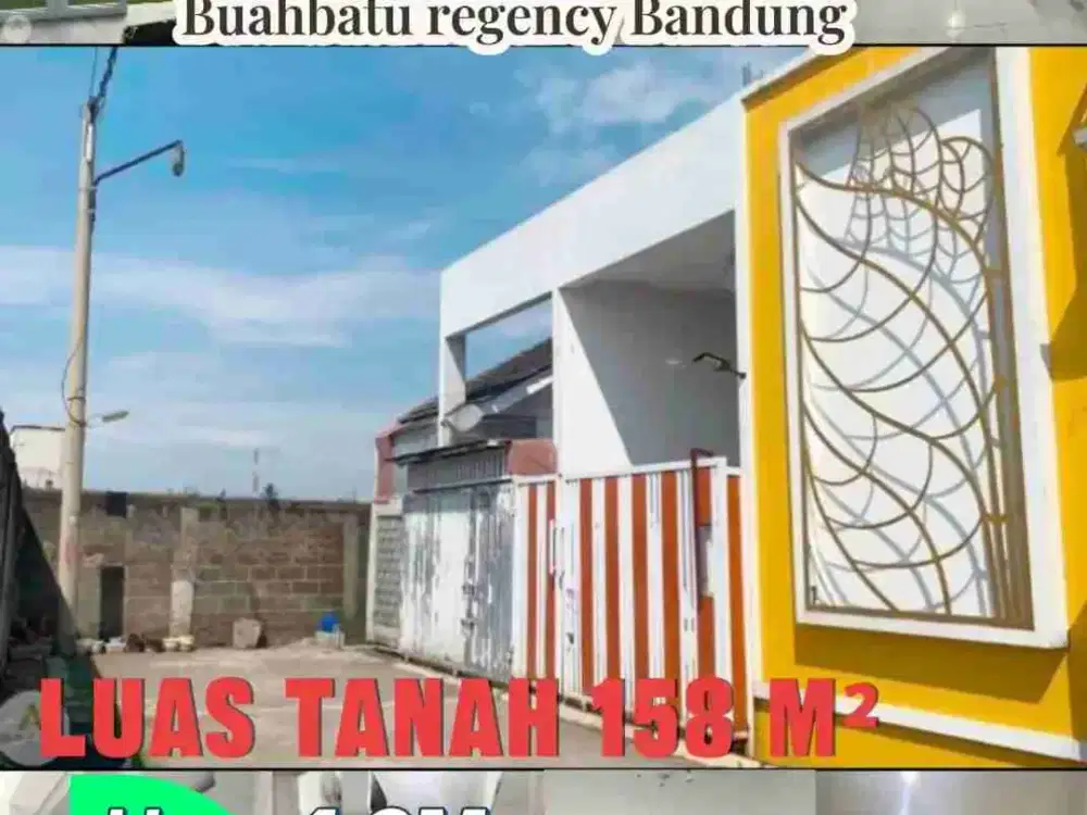 Jual rumah di permata Buahbatu regency Bandung
