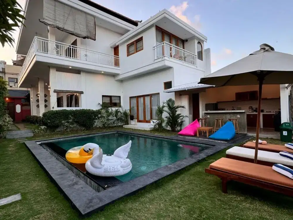 Guest House Baru Disewakan Jangka Panjang Lokasi Strategis di Canggu.