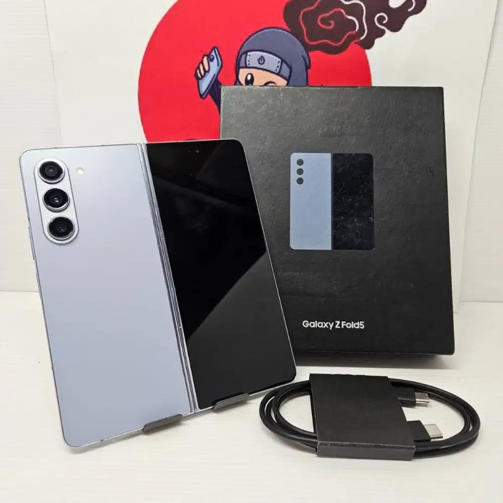 Samsung Galaxy Z Fold 5 Blue 12/512 Fullset Sein No Minus B-