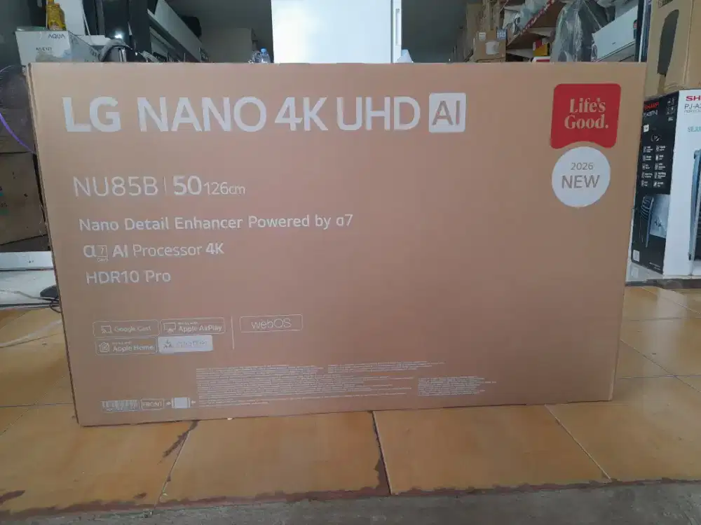 LED TV LG 50 NANO 4K UHD AI SMART TV 50NU85B
