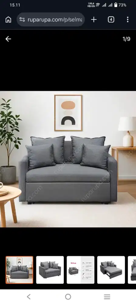 PROMO!! SELMA GORWIG SOFA SLEEPER