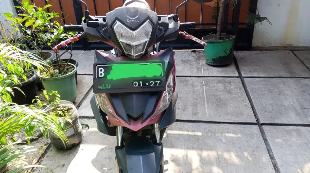 Supra GTR 150 Warna Merah Hitam