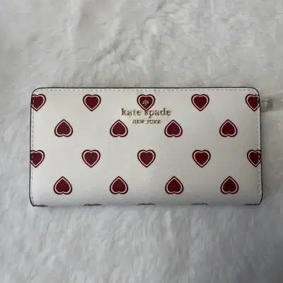 Kate Spade - Madison Heartfelt Boxed Large Slim Bifold Wallet