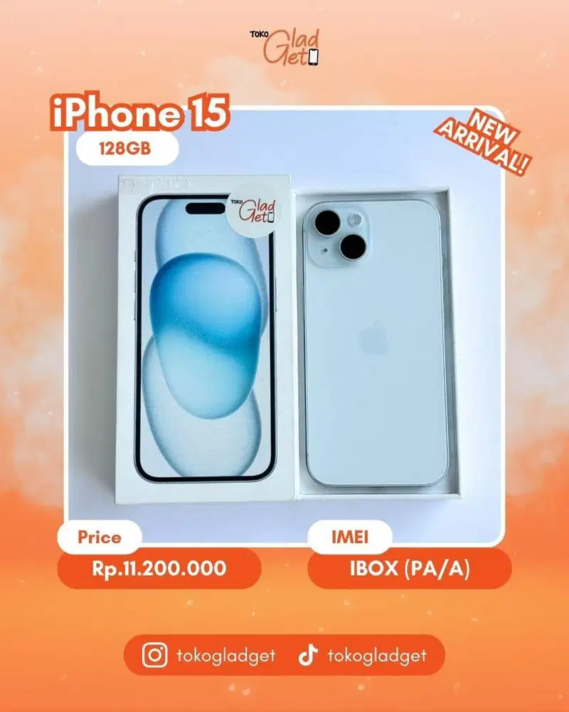iPhone 15 Basic 128 Gb ex IBOX