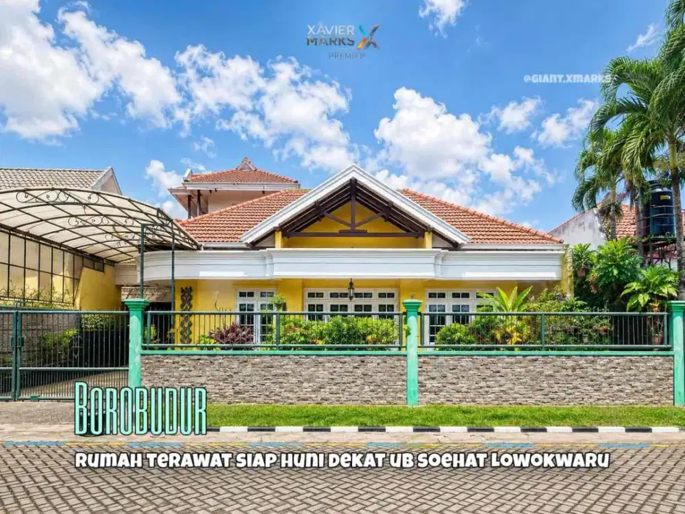 Rumah Furnished nyaman dan terawat dekat UB di Borobudur Lowokwaru Malang