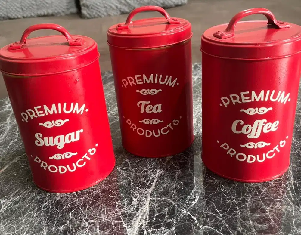 TOPLES 3SET gula/coffe/teh