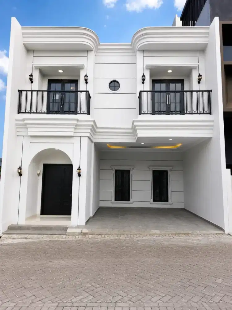 Rumah baru siap huni dalam area cluster di jagakarsa jakarta selatan