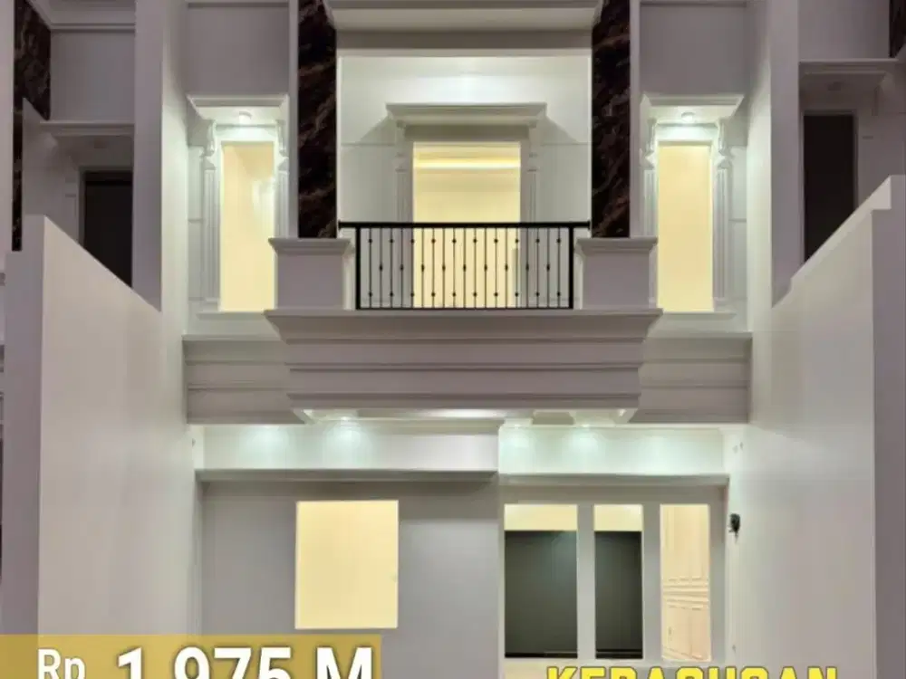 MBV356 Rumah 2 Lt Mewah  & Strategis Akses Jalan 2 Mobil di Kebagusan