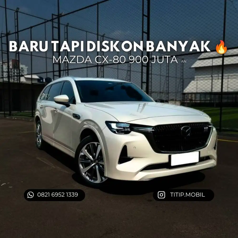 [TERMURAH] MAZDA CX-80 PHEV AWD 2025