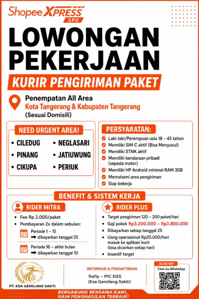Lowongan Kurir Paket SPX
