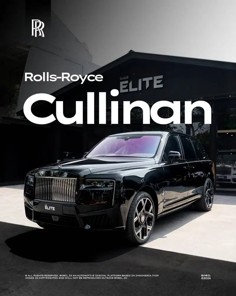 NIK 2025 Rolls Royce Cullinan Black Badge Series II