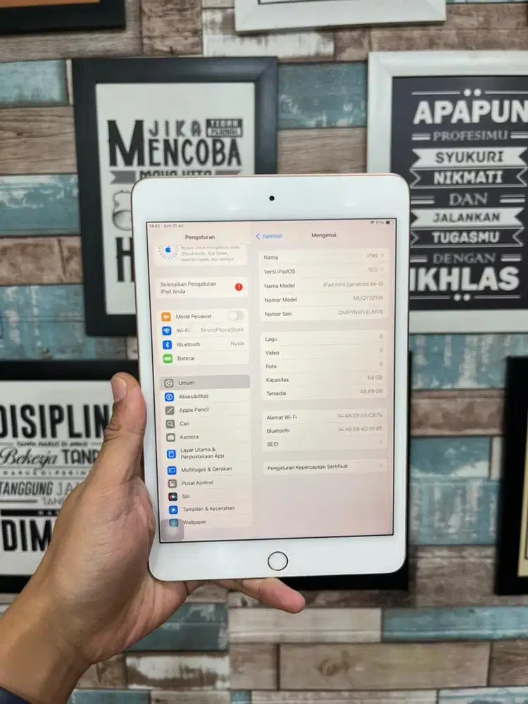 ipad mini 5 64gb inter original