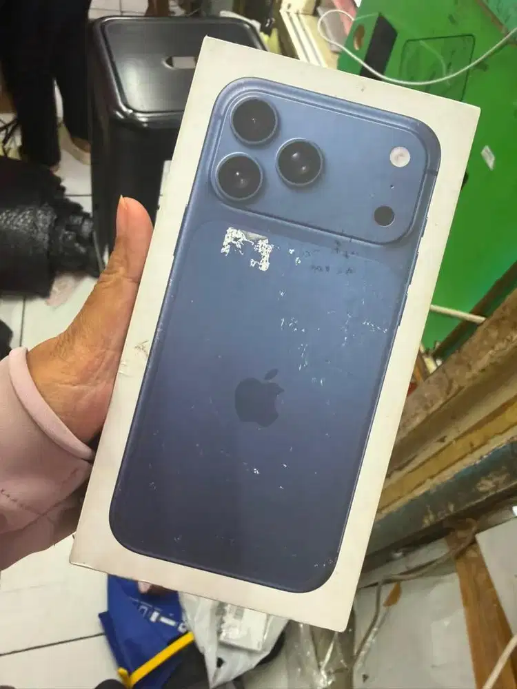di jual iphone 17 promax 512 baru buka segel blum aktivasi ibox