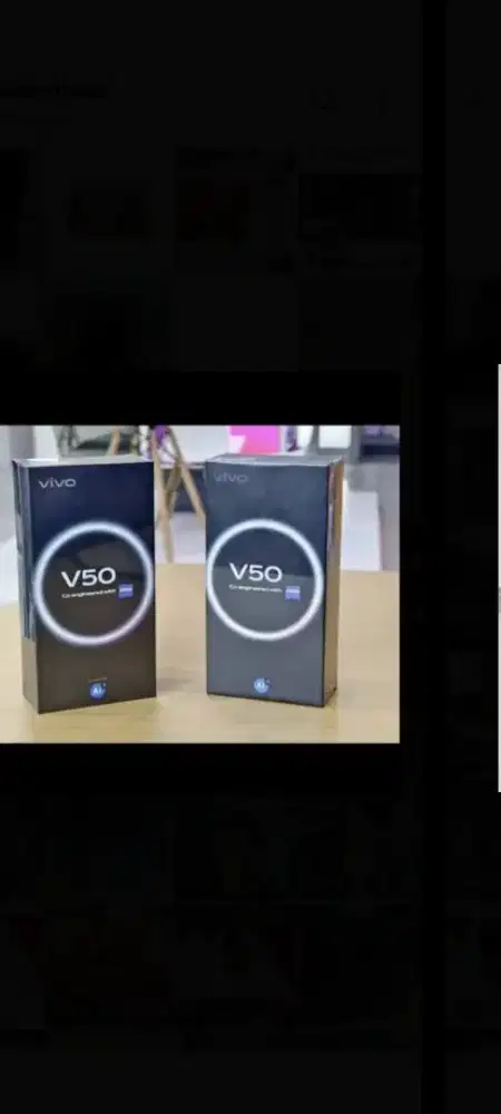 Vivo V50 512gb ram 12gb 5G dan8/256 garansi resmi