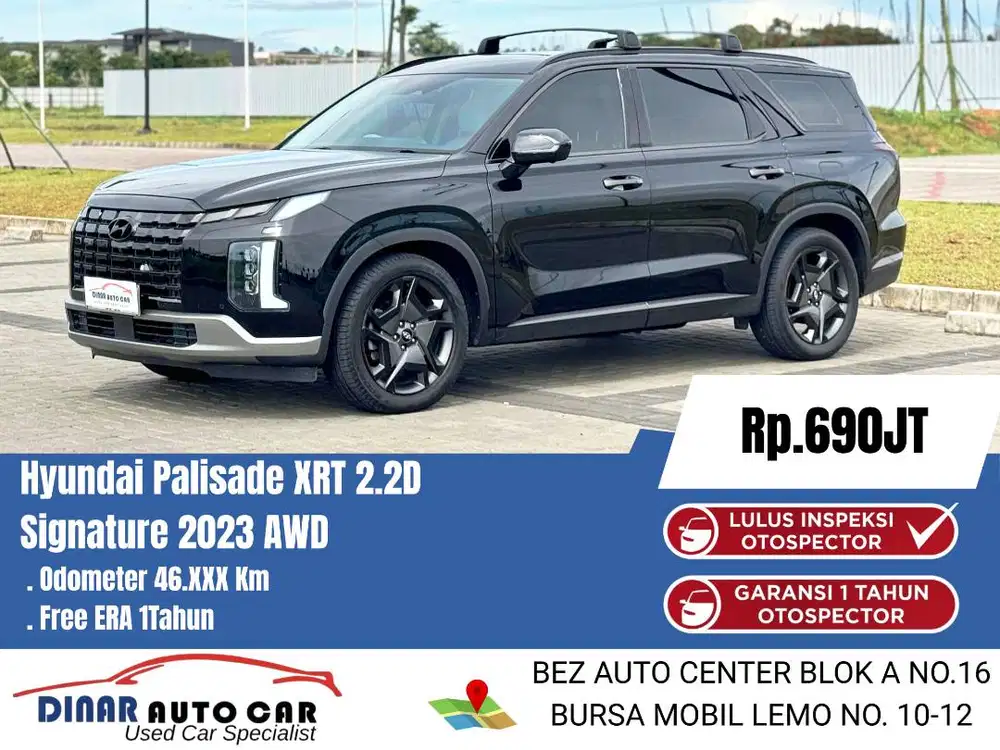 Palisade Signature XRT AWD 2.2D 2023 At Matic Warenty On *Dinar auto*