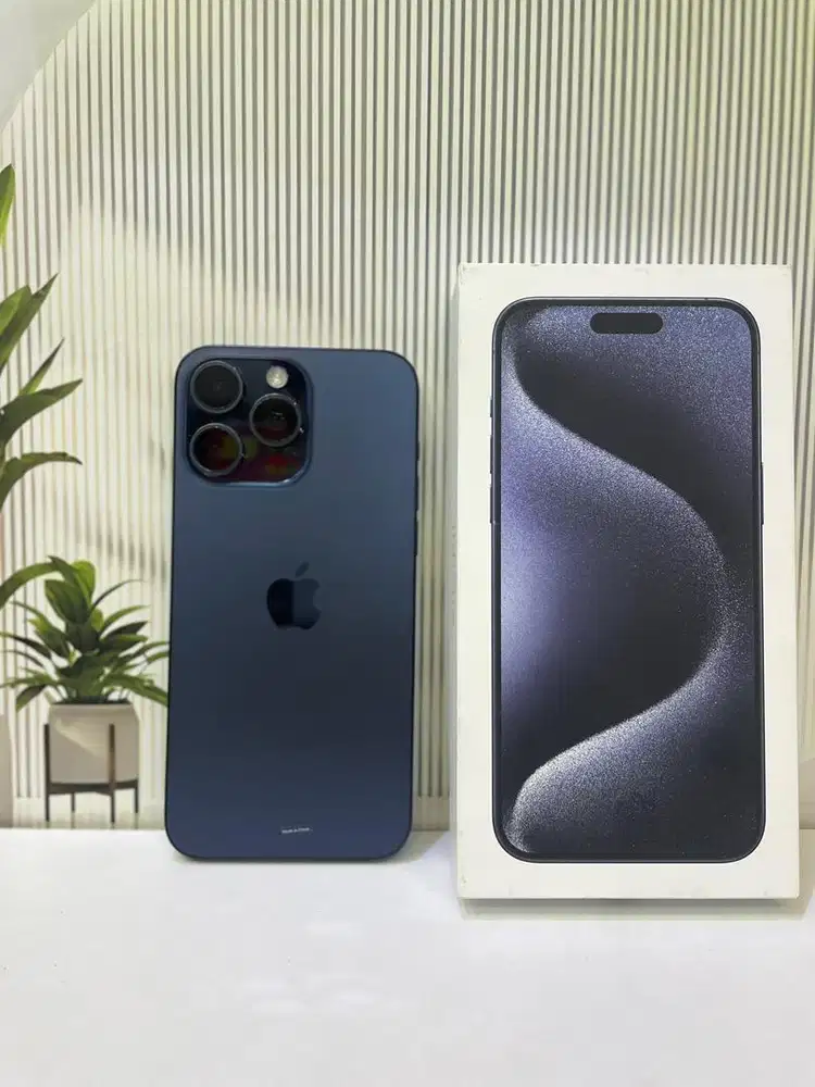 Iphone 15 Pro max 256gb ibox blue titanium