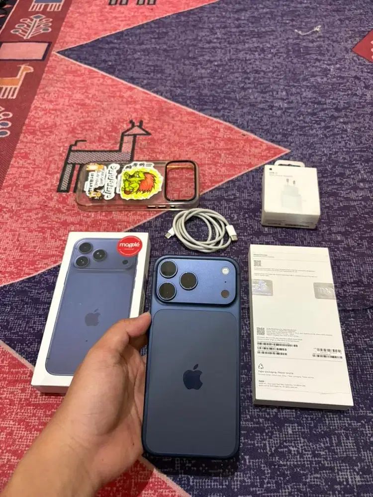 Iphone 17 promax 256gb blue digimap garansi on