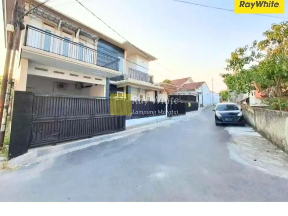 Dijual Rumah + Kost di Teluk Betung Timur, bandar Lampung (Kode : ALN 3695)