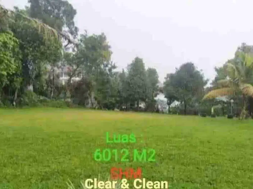 DIJUAL CEPAT KAVLING SHM CLEAR & CLEAN BONUS VILLA 2 lantai BOGOR