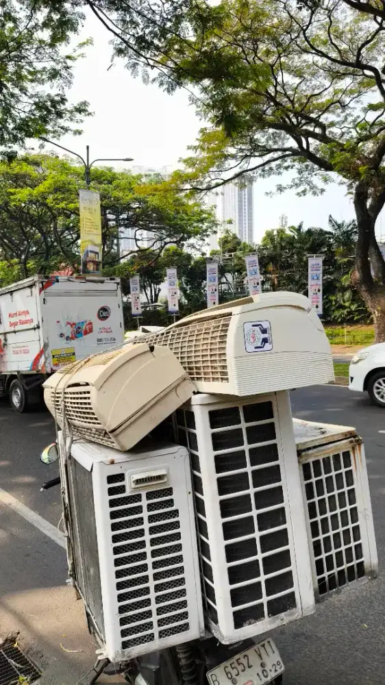 Menerima AC bekas dan rusak , siap jemput kelokasi