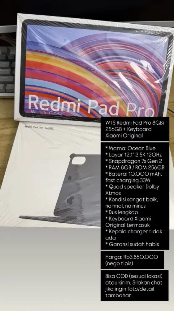 REDMI PAD PRO 8GB