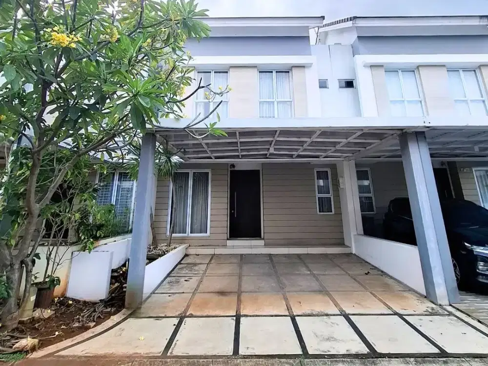 Rumah Cluster Premium Jakarta Garden City – Depan Palm Spring, Dekat AEON & IKEA