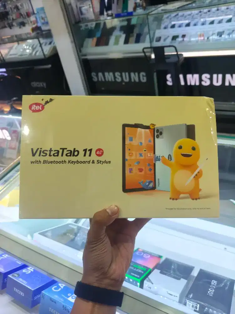 Itel Vista Tab 11 4/128 Baru Free Keyboard dan Pen