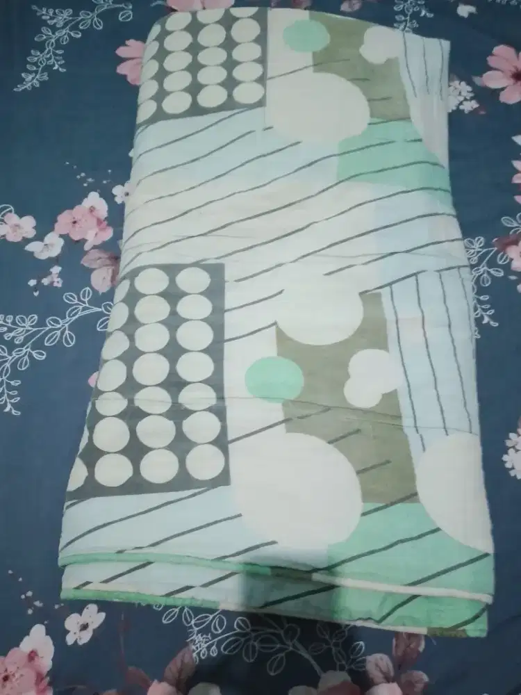 Bedcover sudah bersih