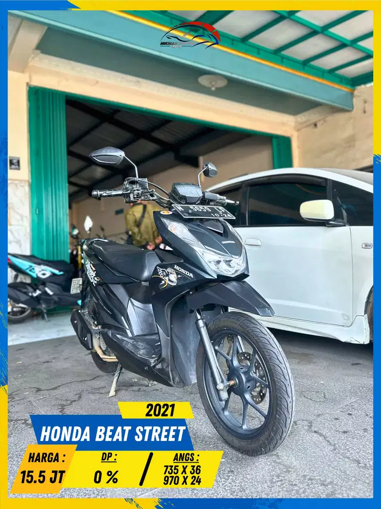 HONDA BEAT STREET 2021 MESIN AMAN POLL MASZEHH HIKMAH MOTOR KEPUH
