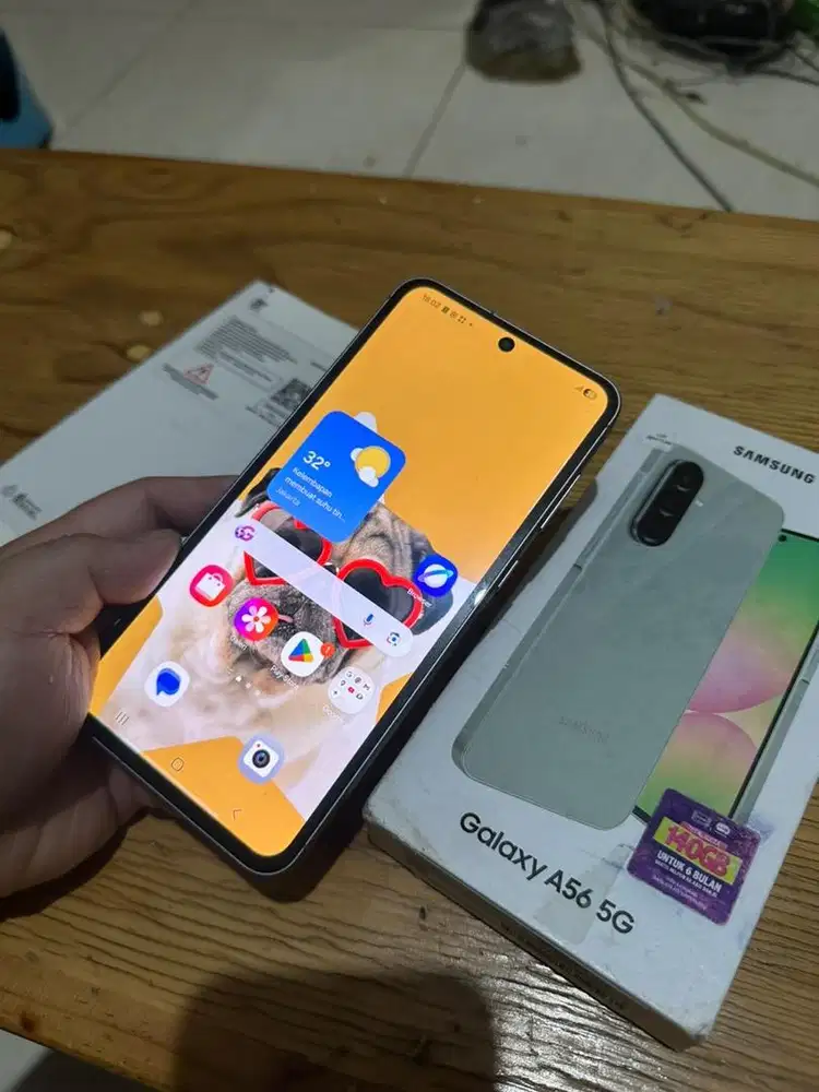 Samsung Galaxy A56 / 256 / 5G MULUS NORMAL TINGGAL PAKE