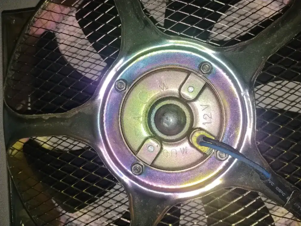 EXTRA FAN KIPAS RADIATOR MOBIL • SET UNIVERSAL 10 ICH  RANGKA 12V 18W