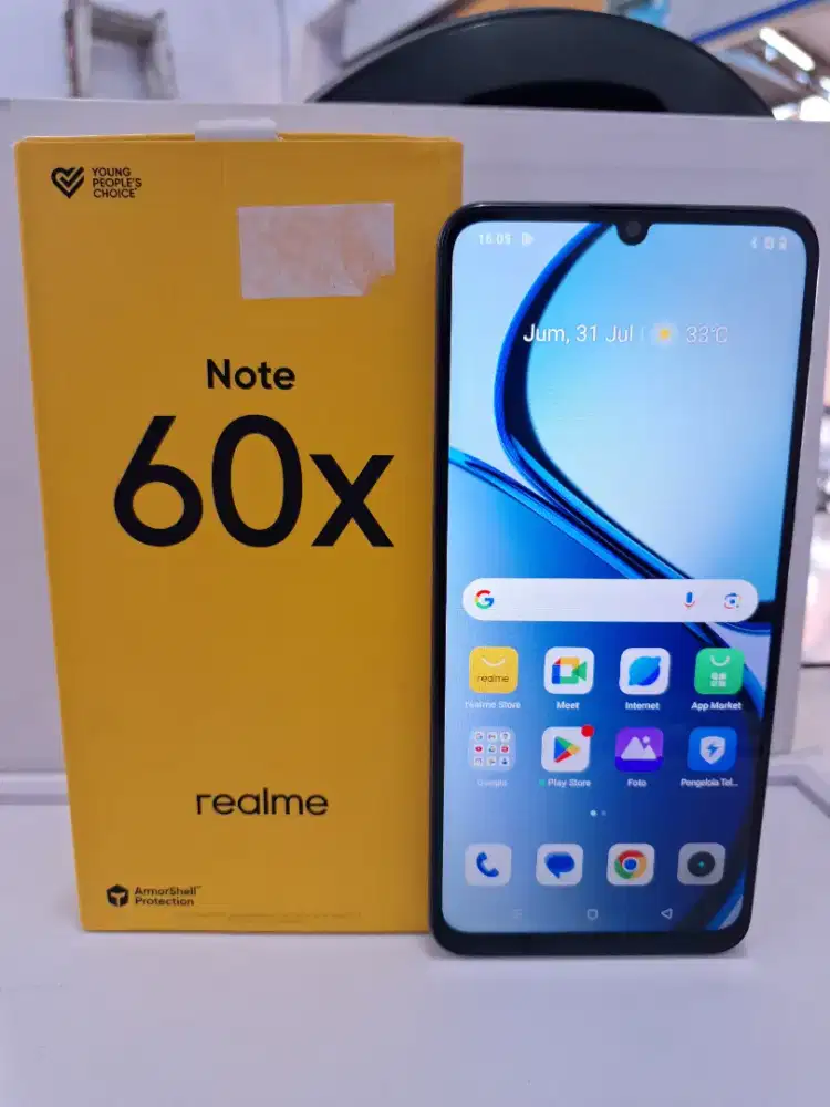 HP REALME NOTE 60X RAM 4 / 64 GB