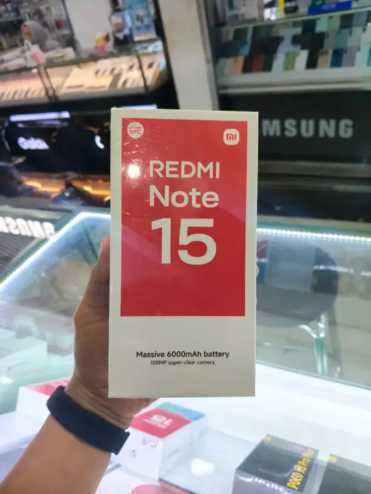 Xiaomi Redmi Note 15 6/128 8/128 8/256 Baru