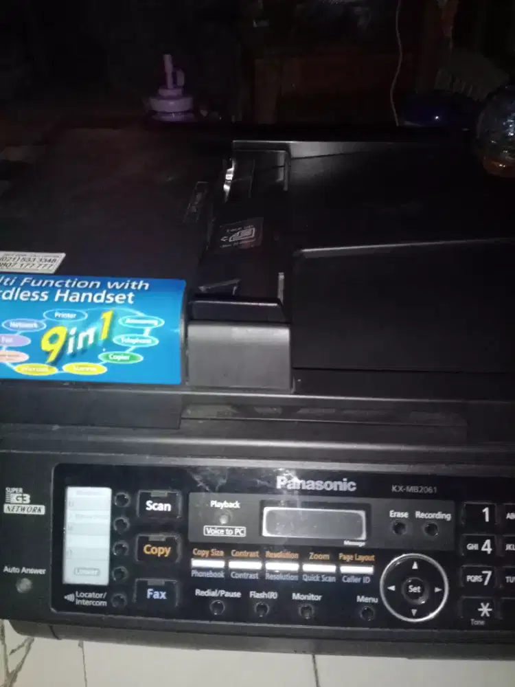Mesin fotocopy Panasonic kx- mb2061
