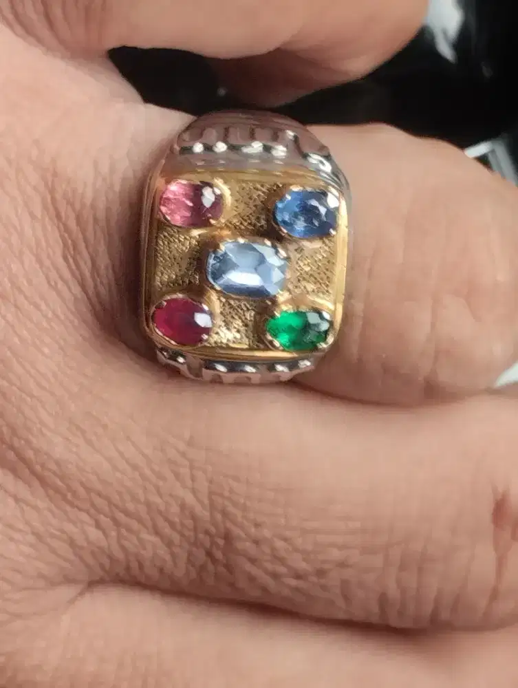 Batu white sapphire, Ruby, papahraca, blue sapphire, zamrud