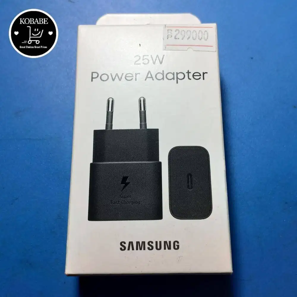 Charger Handphone 25W Fast Samsung Ori Bawaan new buka segel (wajib)
