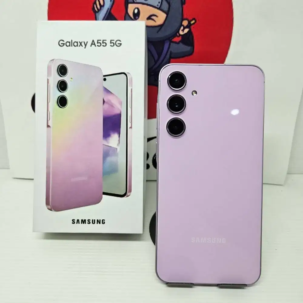 Samsung Galaxy A55 Lilac 12/256GB Fullset No Minus B-