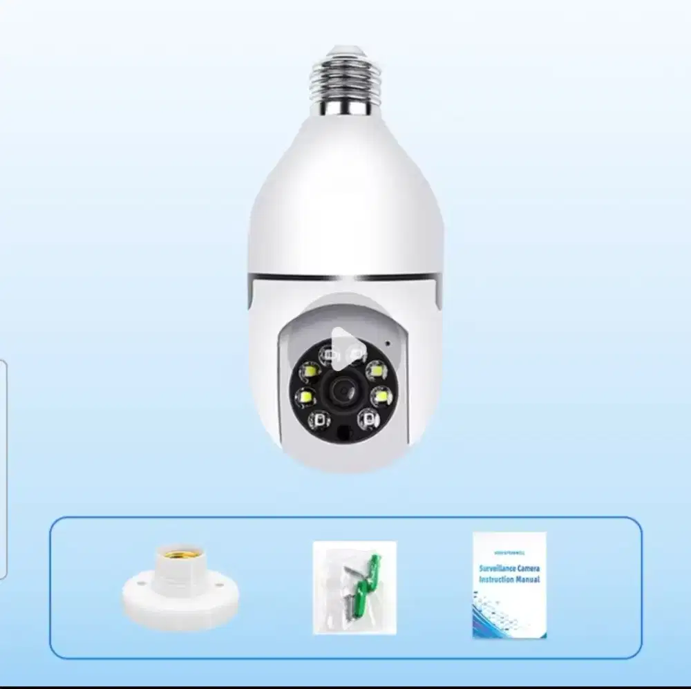 V380 Q16S CCTV Bohlam WiFi 1080P