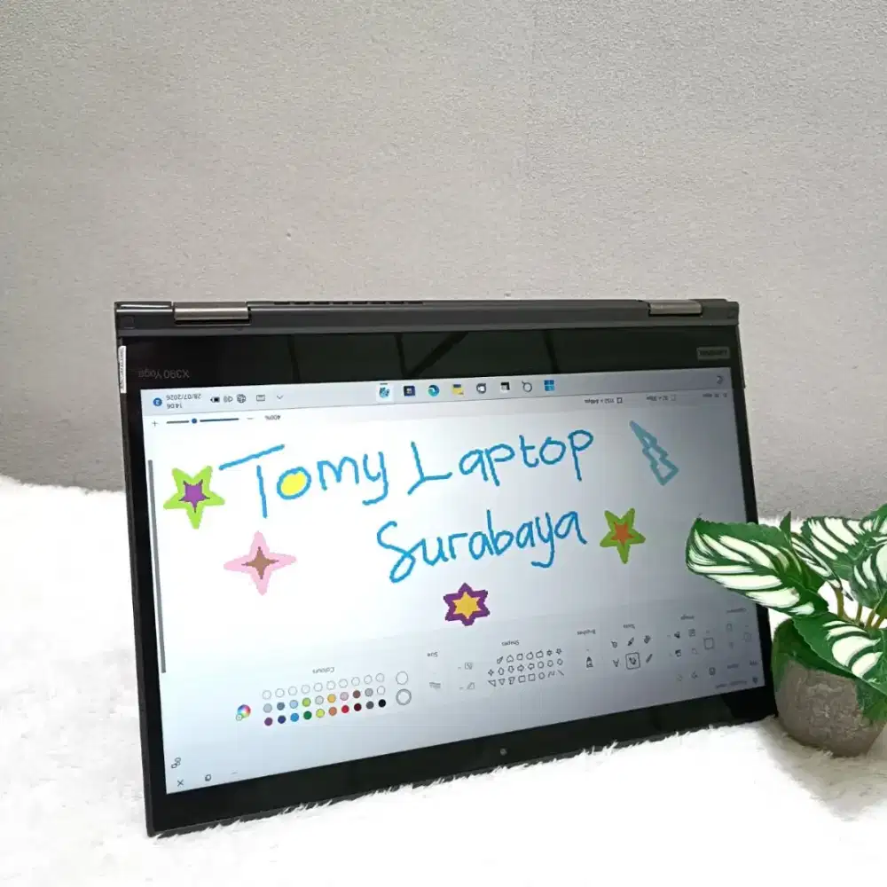 LAPTOP LENOVO YOGA X390 2IN1 LAYAR TOUCHSCREN CORE I7 RAM16GB SSD512GB