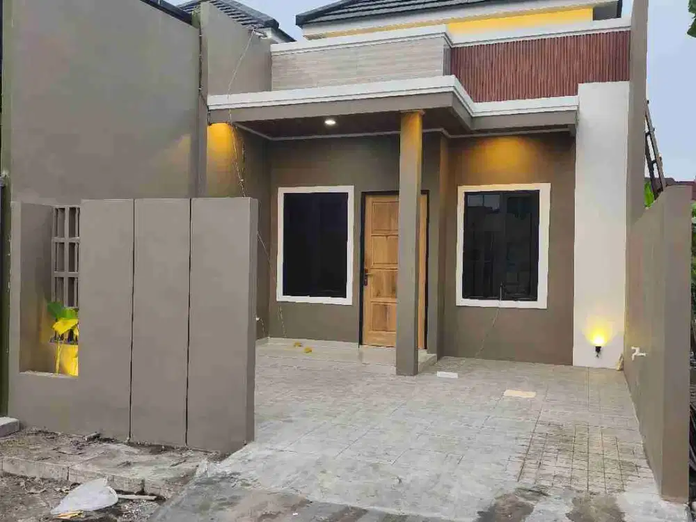 Rumah Baru Murah siap Huni di Perum Dolog Pucang, Jenggolo, Sda Kota