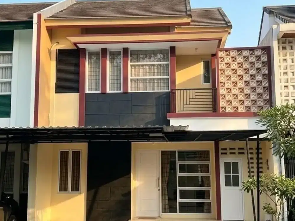 RUMAH 2LT SIAP HUNI SEMI FURNISHED DI CASTILLA BSD