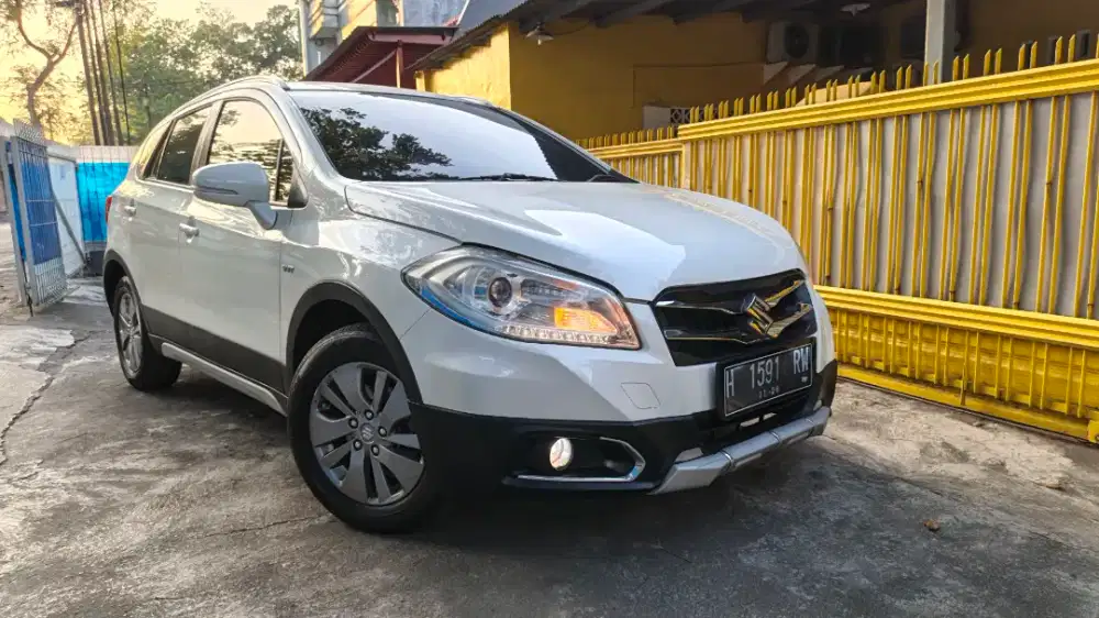 MATIC SCROSS SX4 2016 ISTIMEWA ANDROID PUTIH MULUS UTUH KALENG