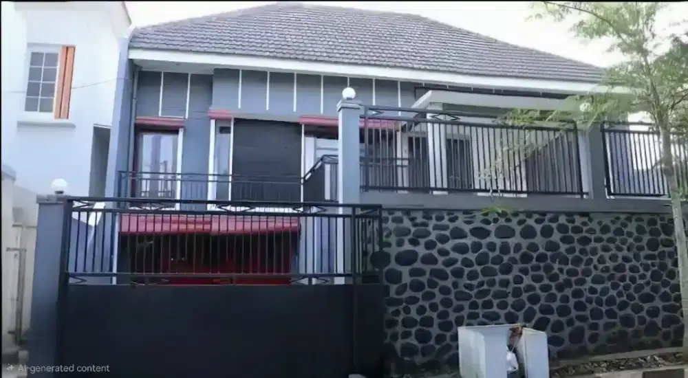 Rumah Siap Huni Selangkah Gerbang TOL Malang Kota
